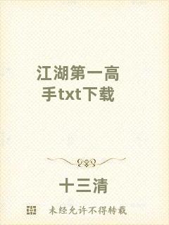 江湖第一高手txt下載